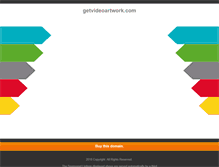 Tablet Screenshot of getvideoartwork.com